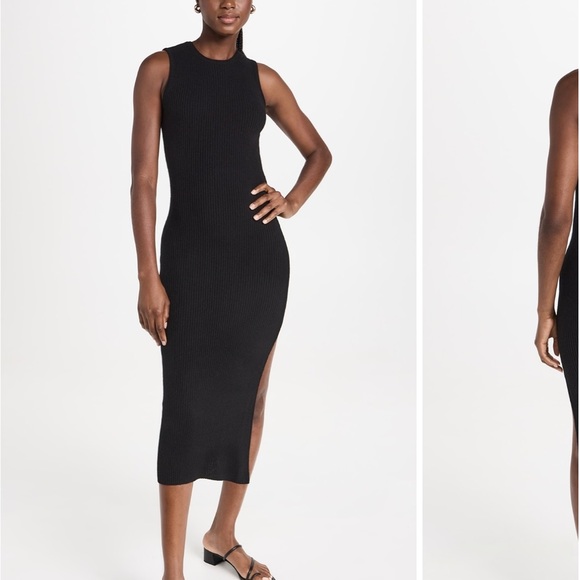 NEW! Reformation Basil Cashmere Sleeveless Sweater Dress, SIZE XL 0979 - Picture 2 of 8